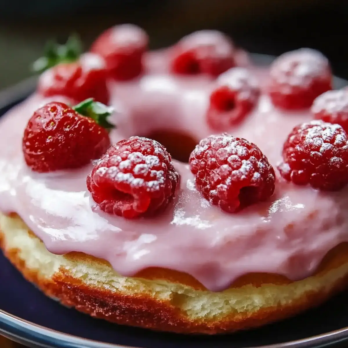 Valentine's Day Strawberry Donuts