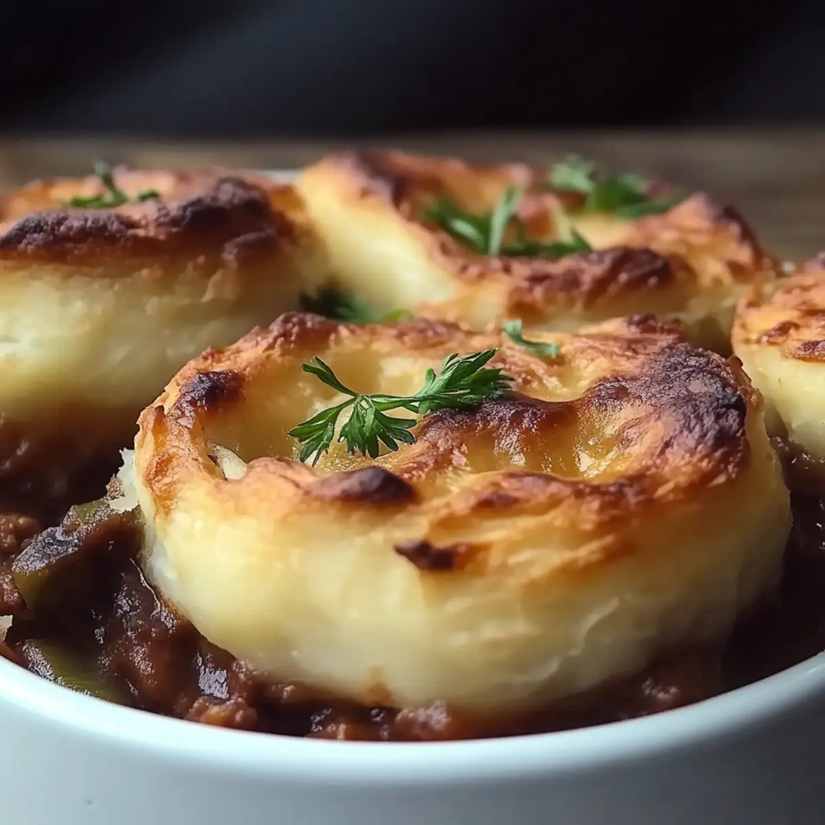 Yorkshire Pudding Cottage Pies