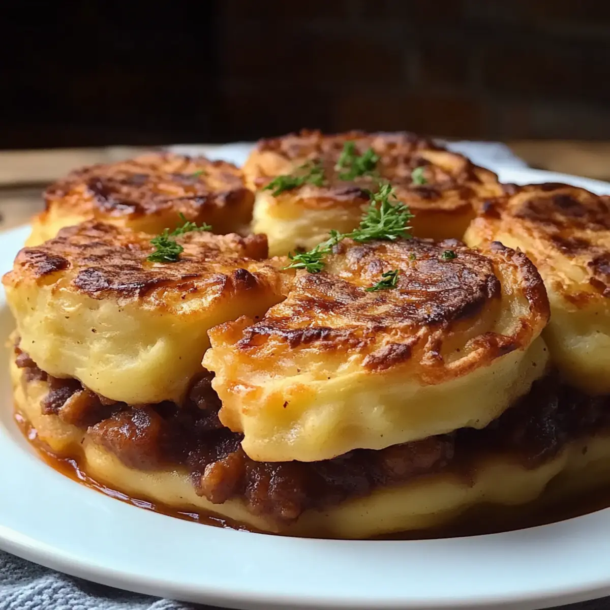 Yorkshire Pudding Cottage Pies