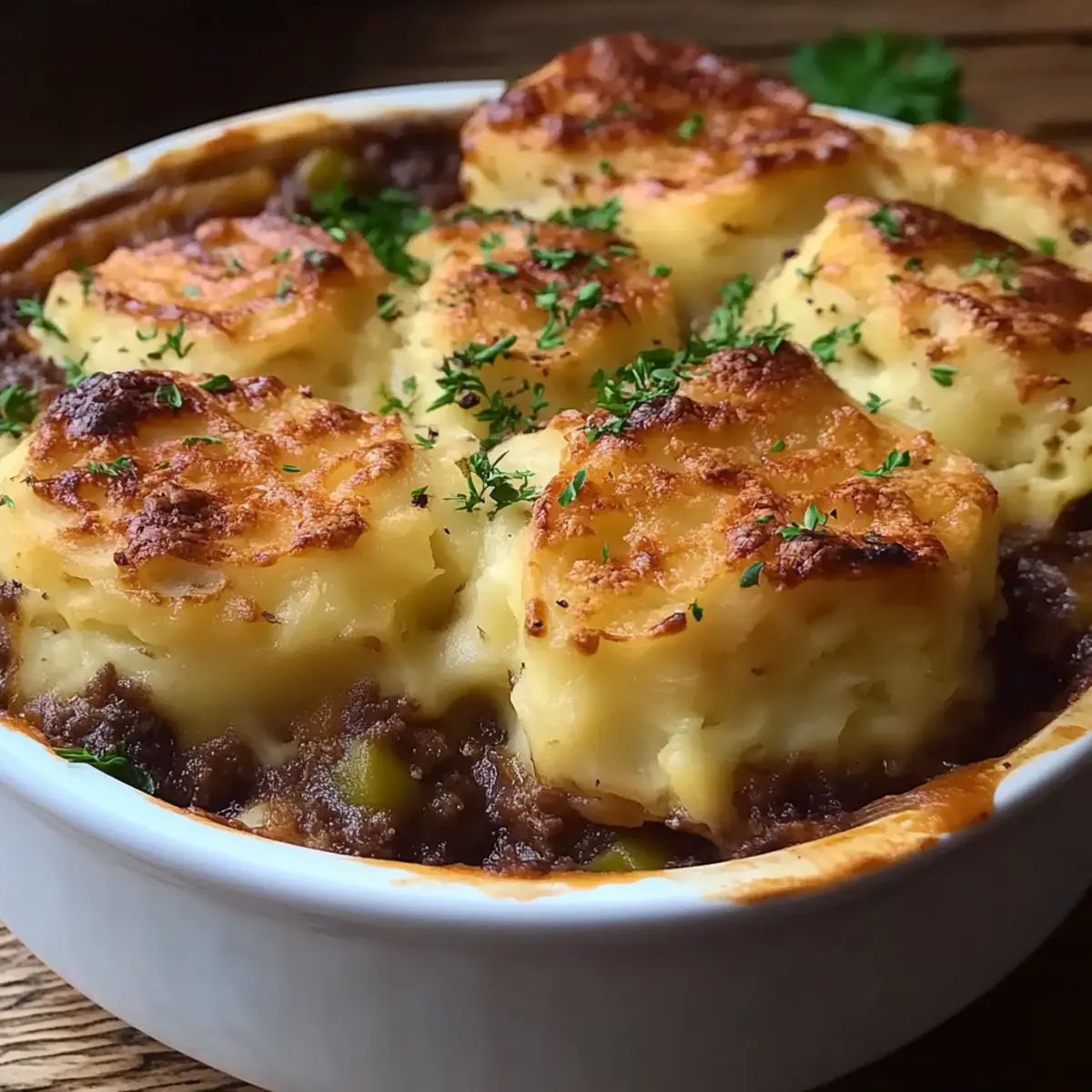 Yorkshire Pudding Cottage Pies