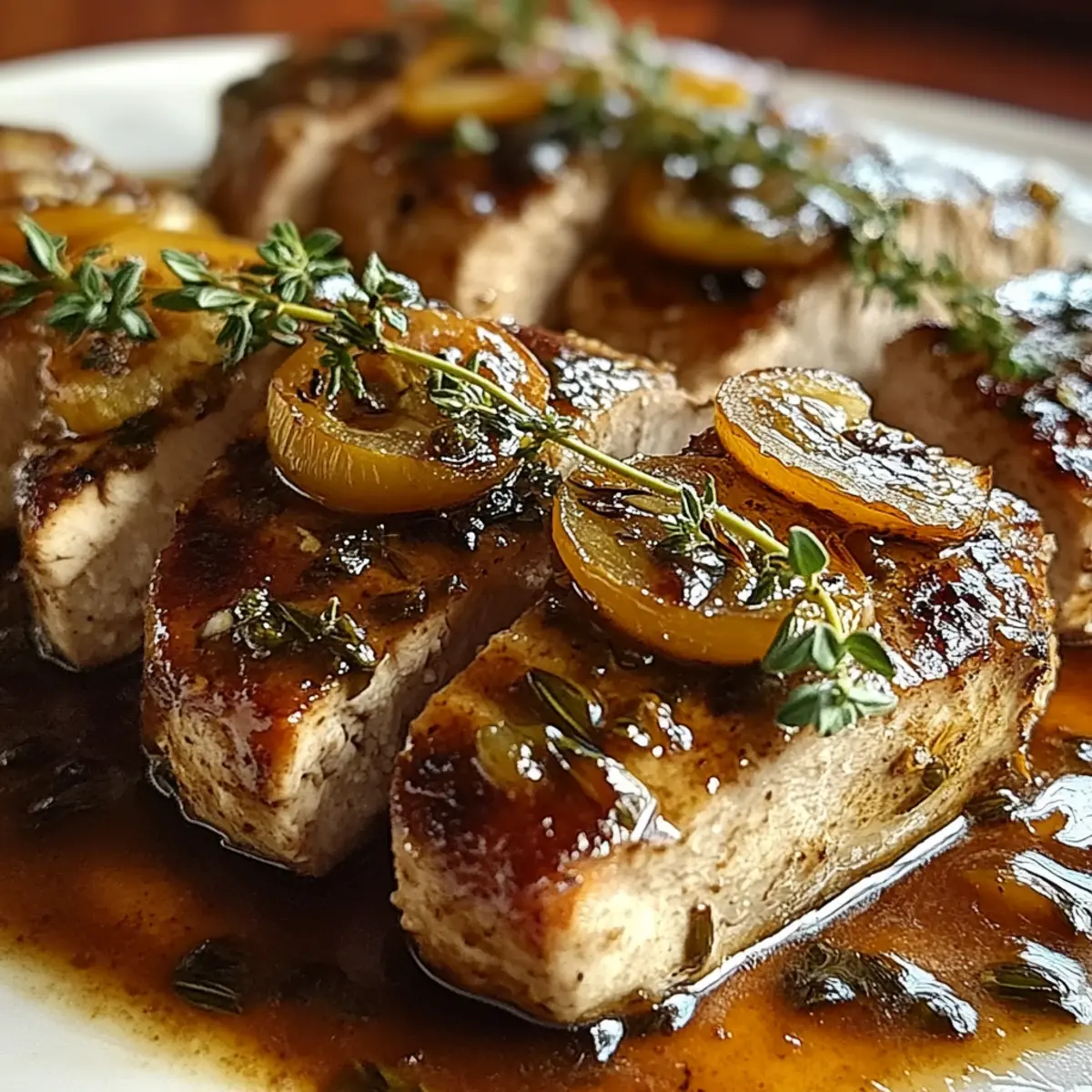 Applesauce Pork Tenderloin