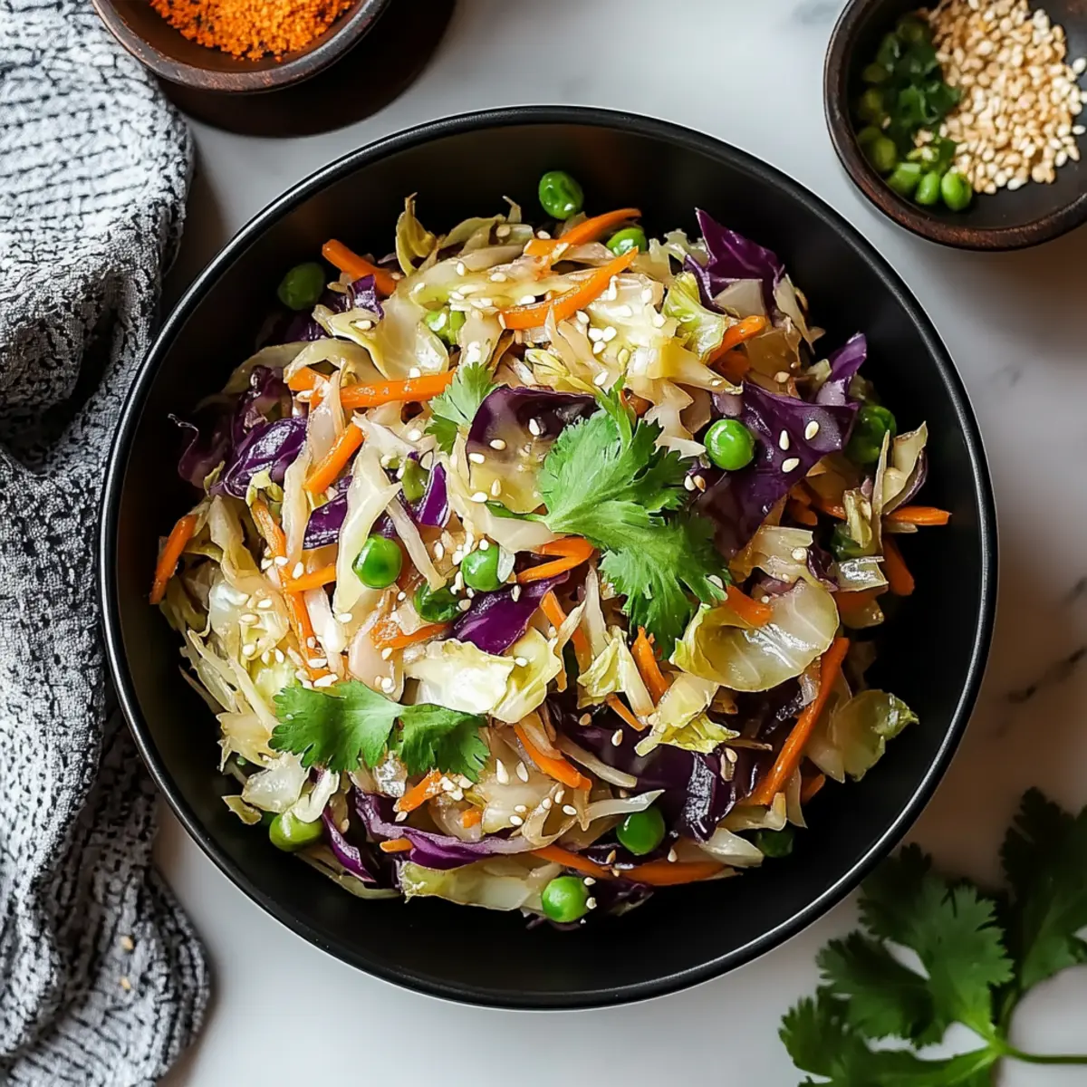 Asian Cabbage Stir Fry