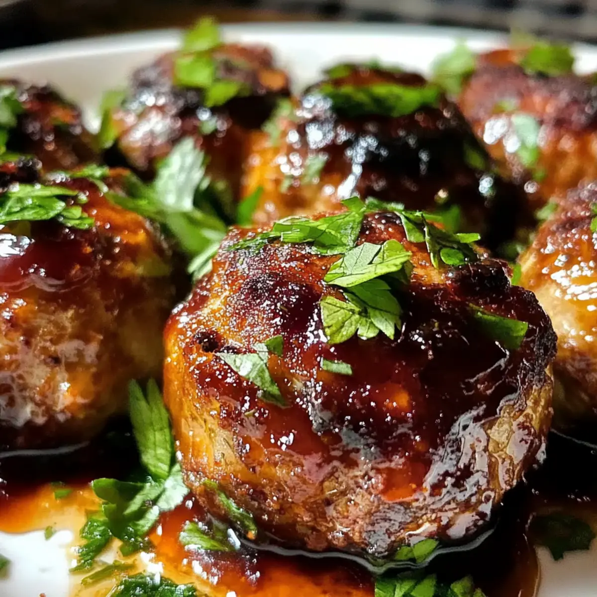 Baked Juicy Smoky Chipotle Meatballs