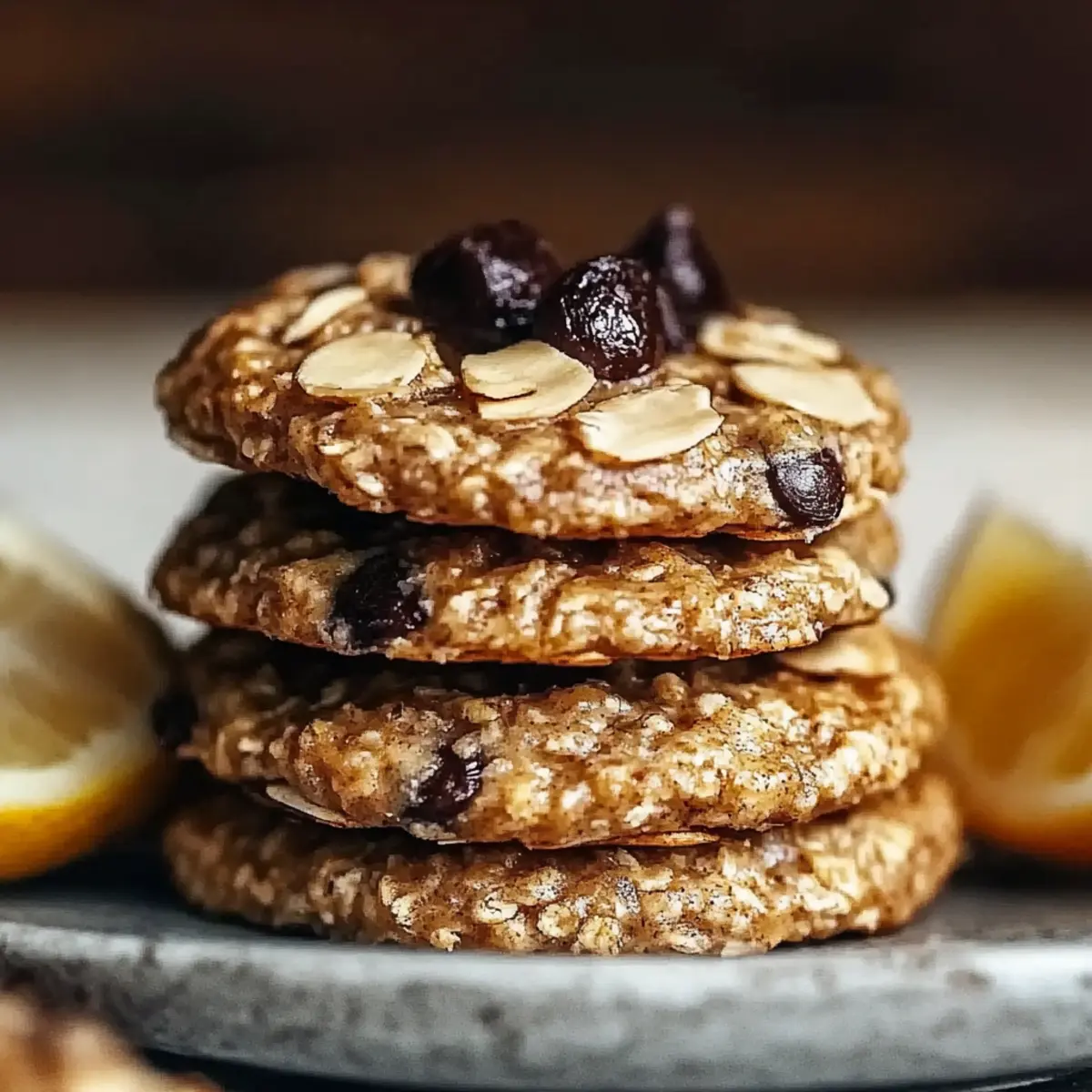 Banana Oat Cookies