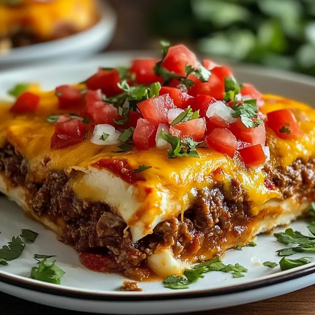 Beef Enchilada Casserole