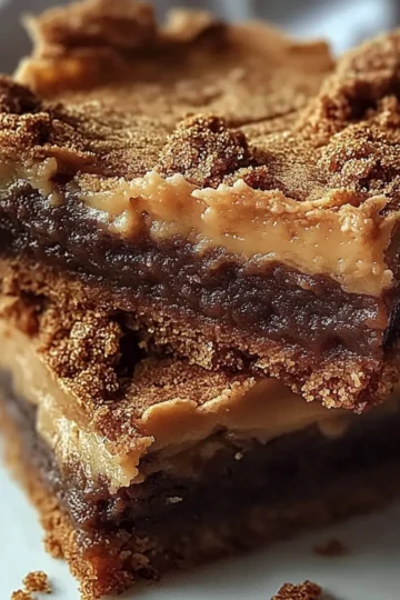 Biscoff Blondies Chewy Cookie Butter Dessert Bars