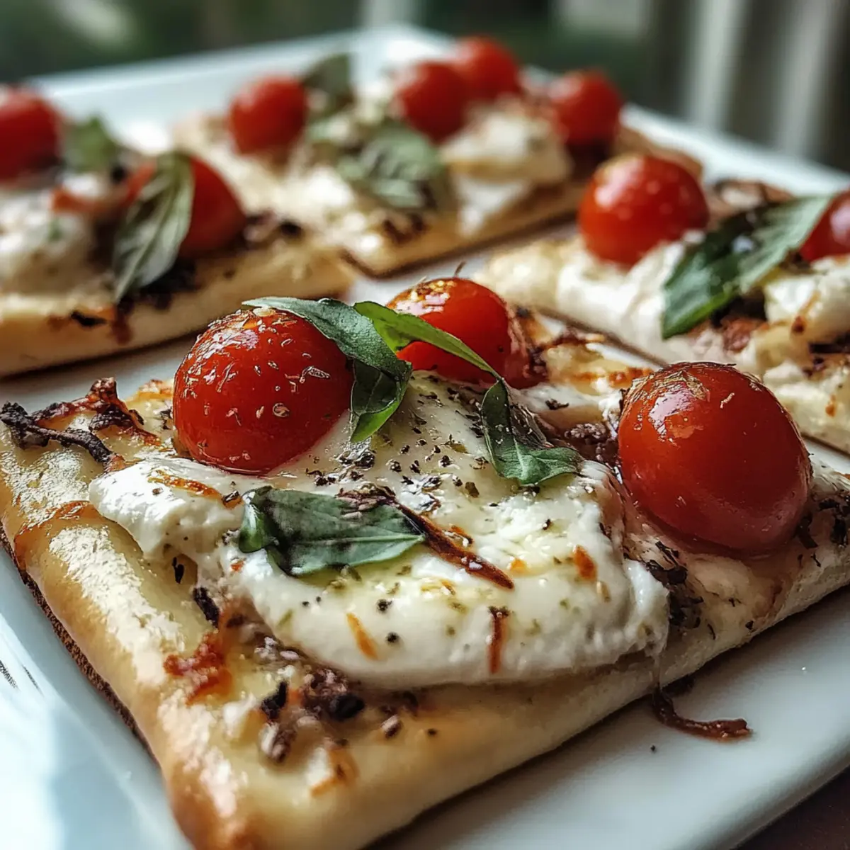 Chicken Caprese Flatbread