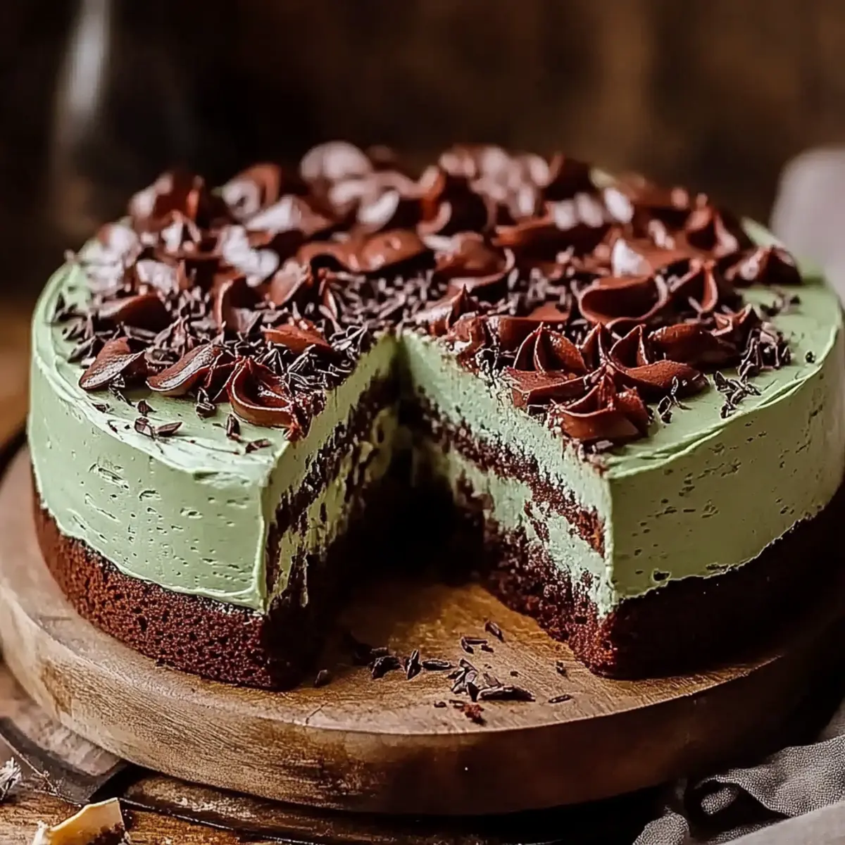 Chocolate Mint Cake