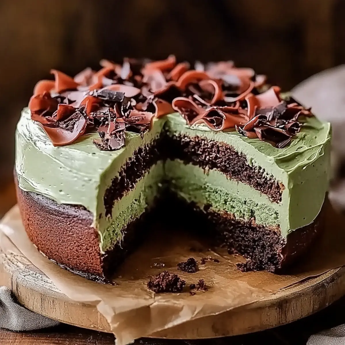 Chocolate Mint Cake