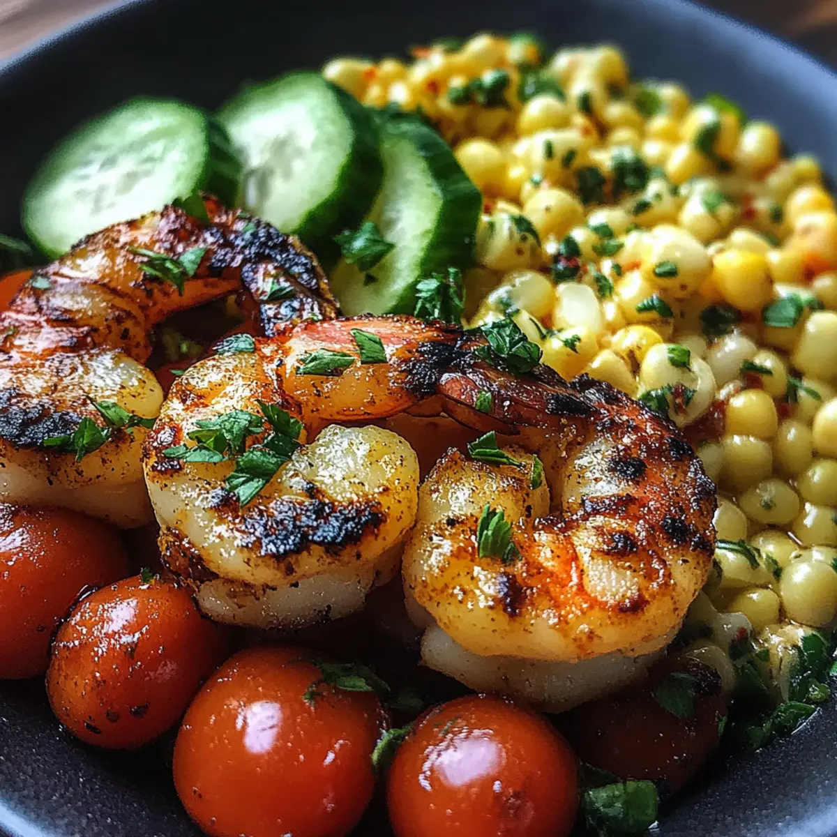 Cilantro Lime Shrimp Bowl