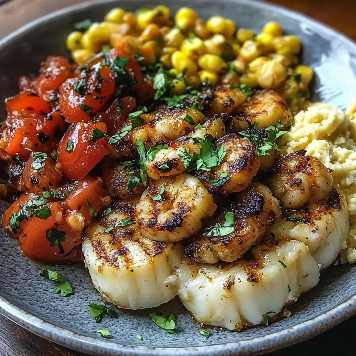Cilantro Lime Shrimp Bowl