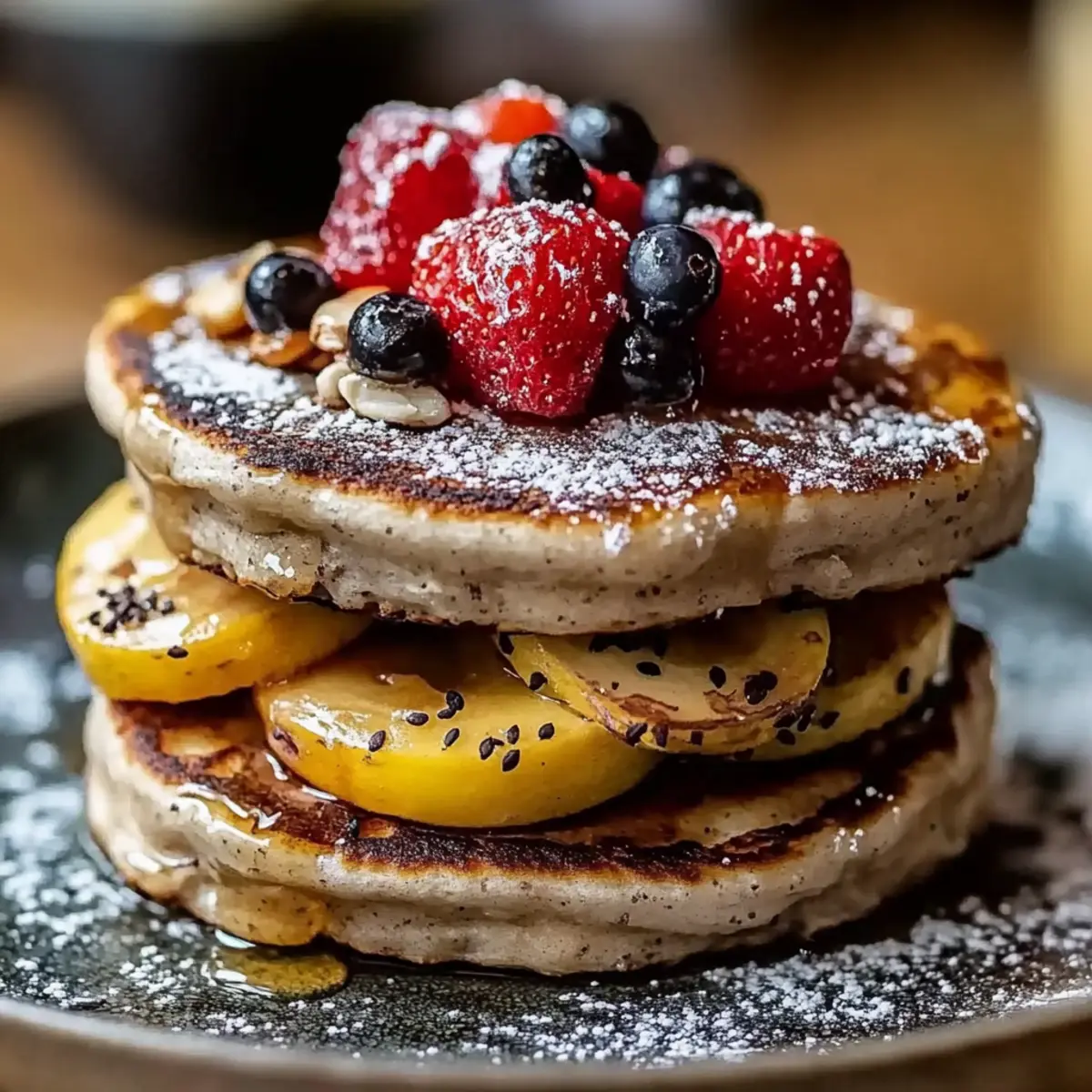 Cottage Cheese Banana Oat Protein Pancake Bites