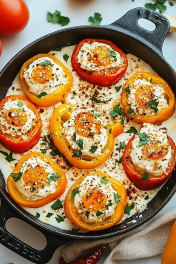 Cream Cheese Stuffed Mini Peppers