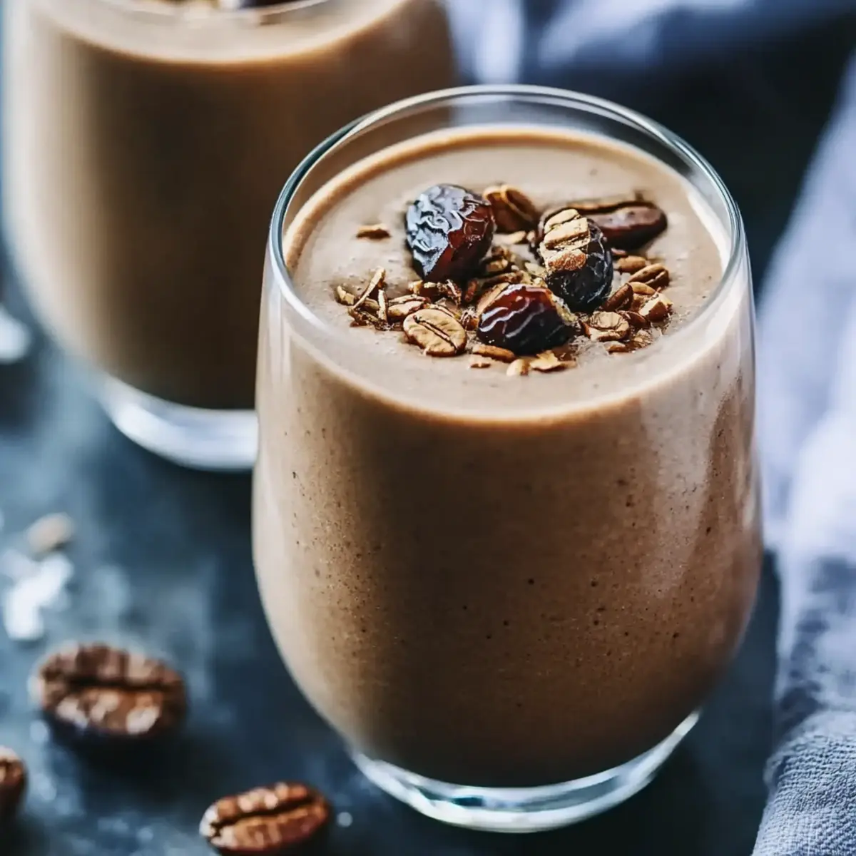 Creamy Date Coffee Breakfast Smoothies