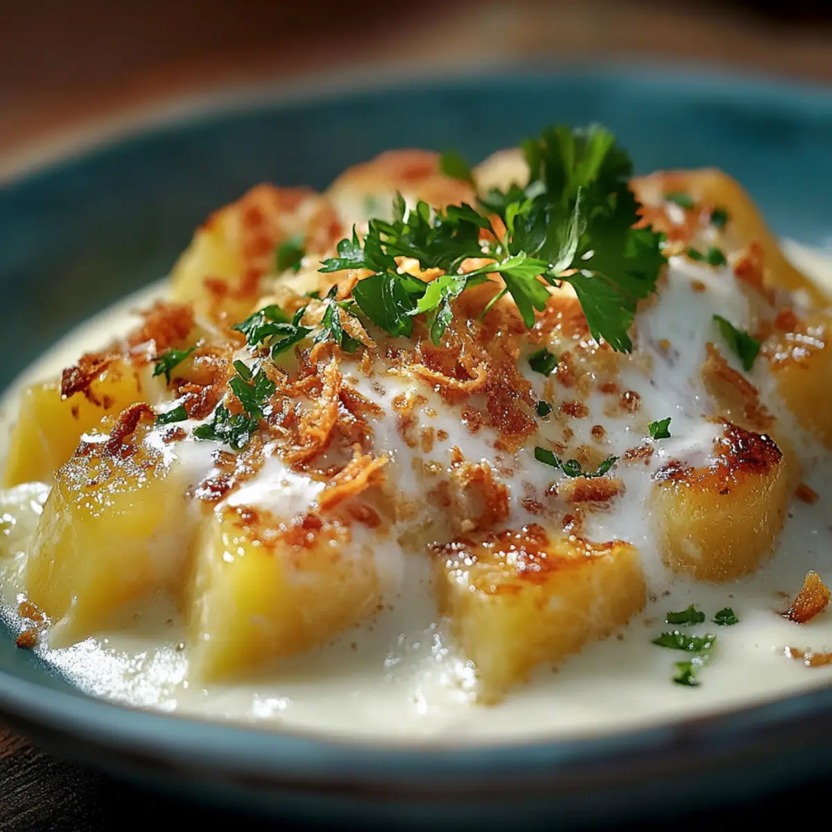 Creamy Frozen Tropical Pins Colada