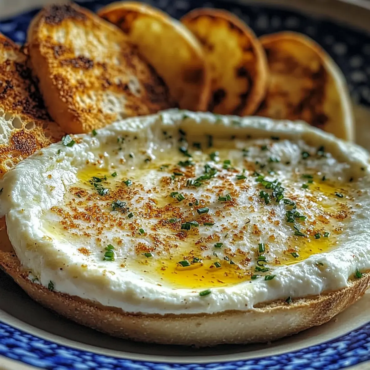 Creamy Roasted Garlic Bread Dip