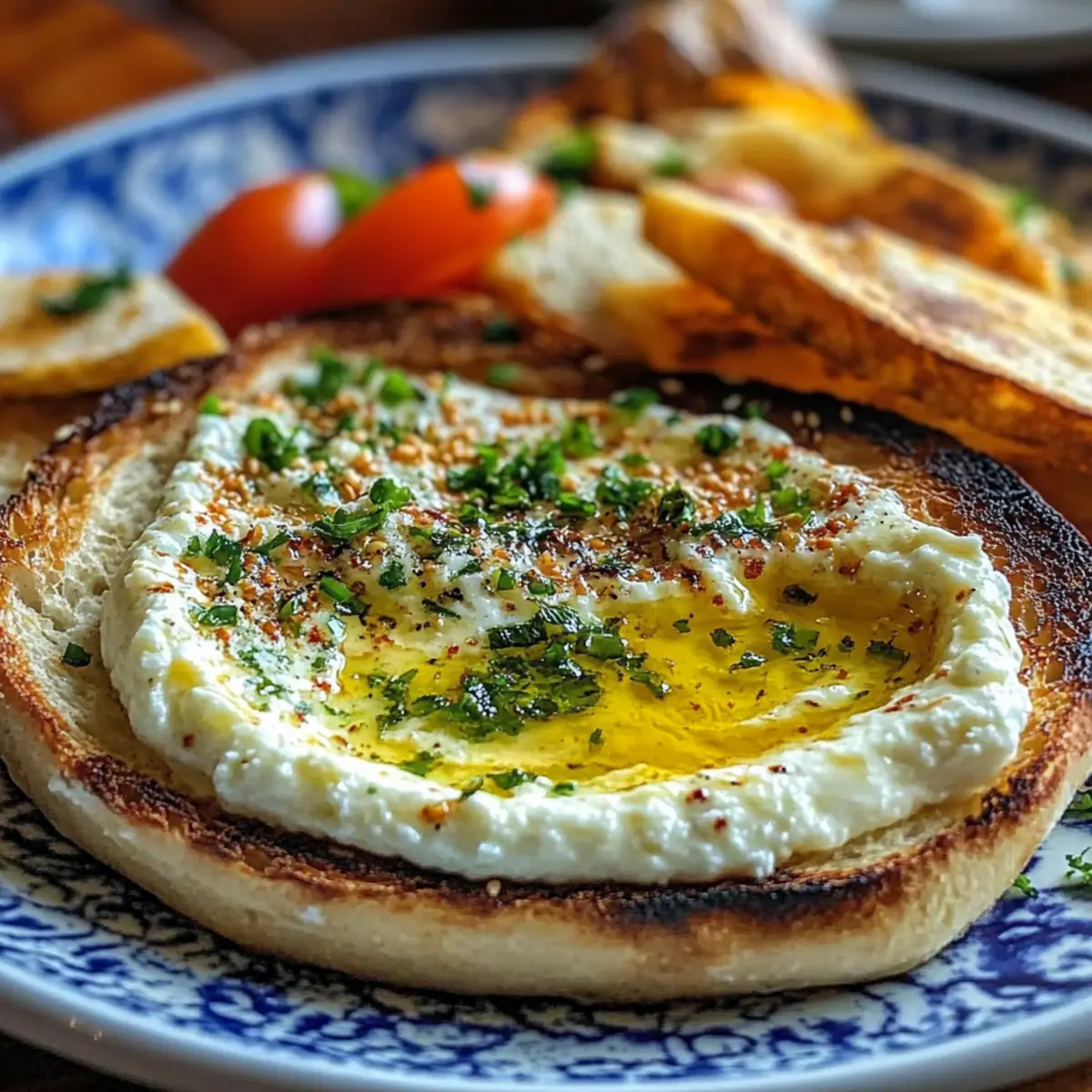 Creamy Roasted Garlic Bread Dip