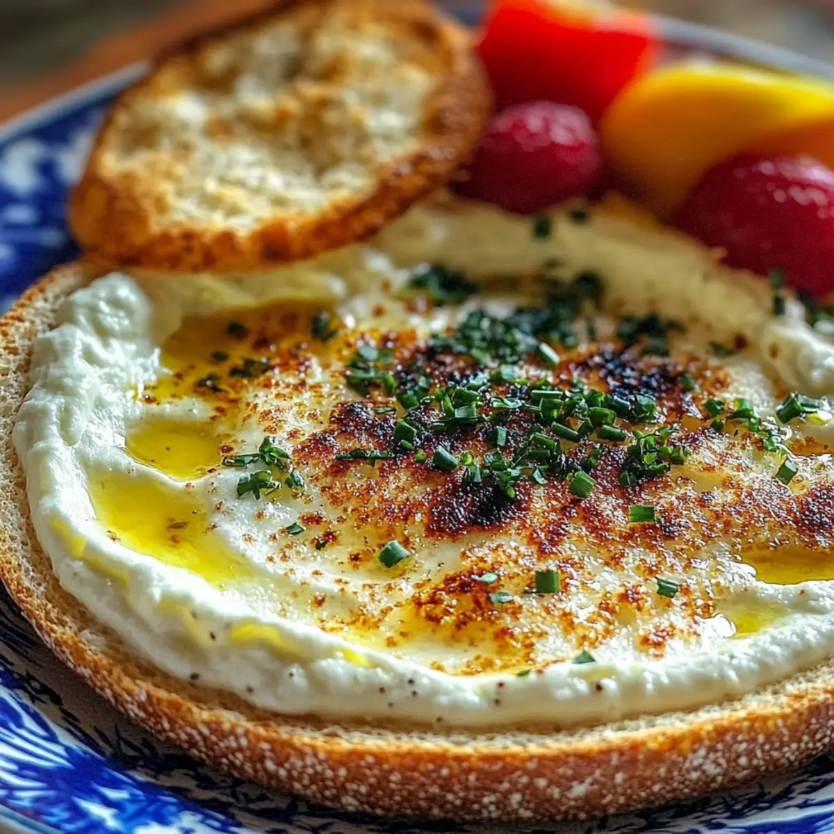Creamy Roasted Garlic Bread Dip