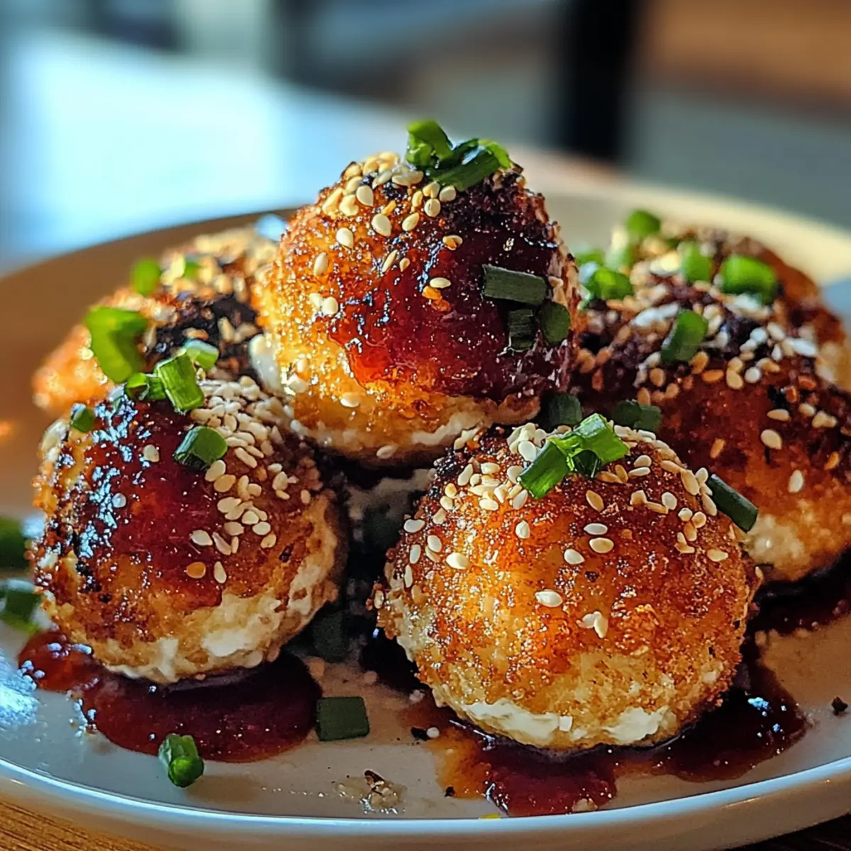 Crispy Air-Fried Tofu Balls