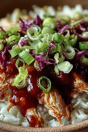 Crockpot Pulled Pork Bowls