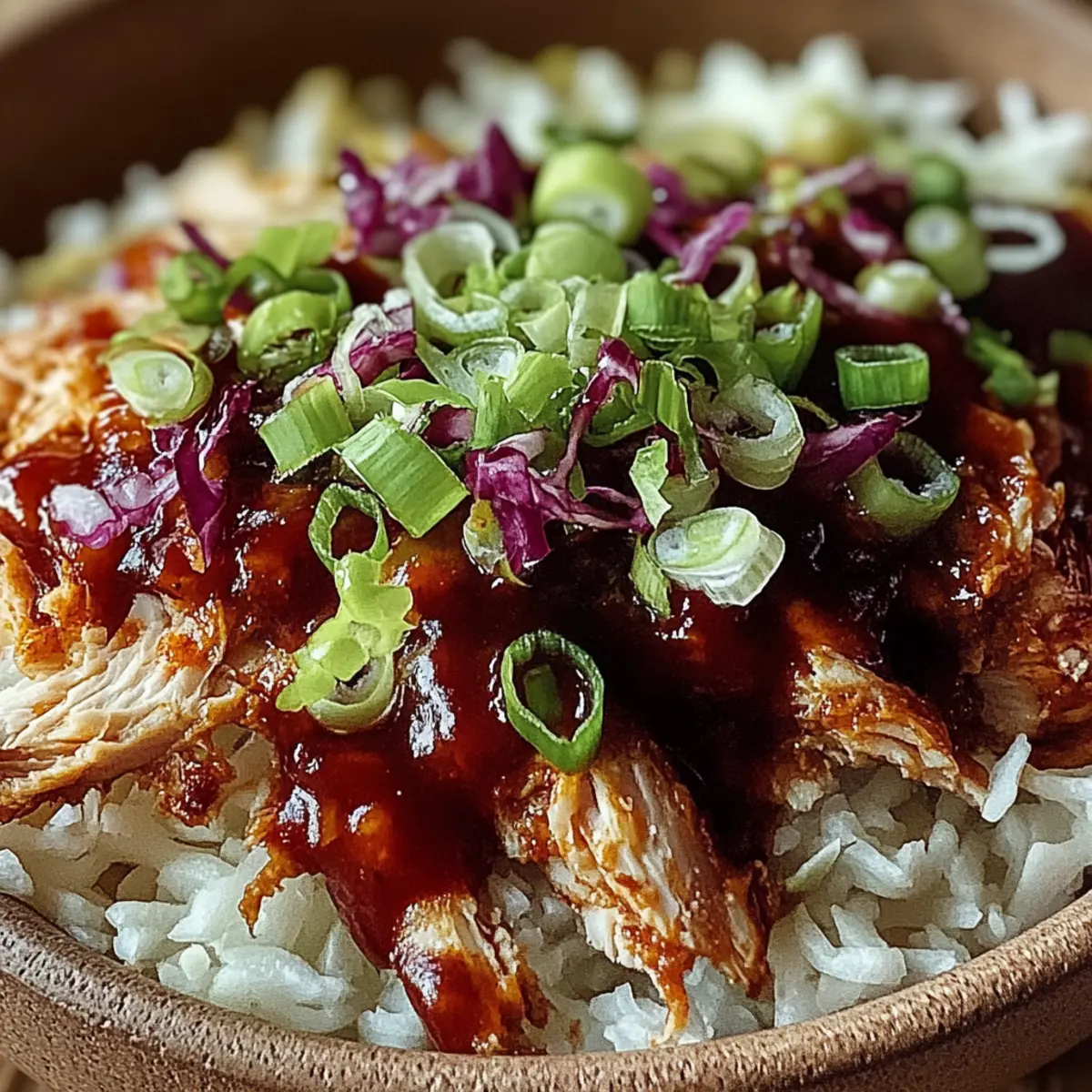 Crockpot Pulled Pork Bowls