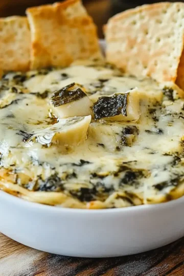 Crockpot Spinach Artichoke Dip