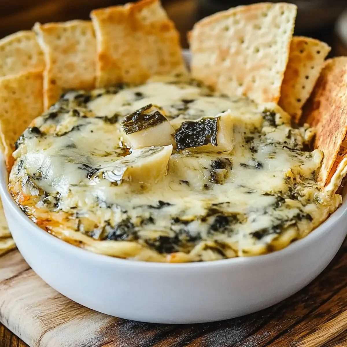 Crockpot Spinach Artichoke Dip