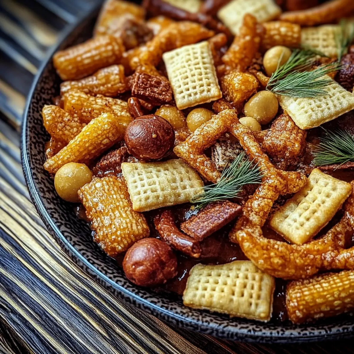 Dill Pickle Chex Mix