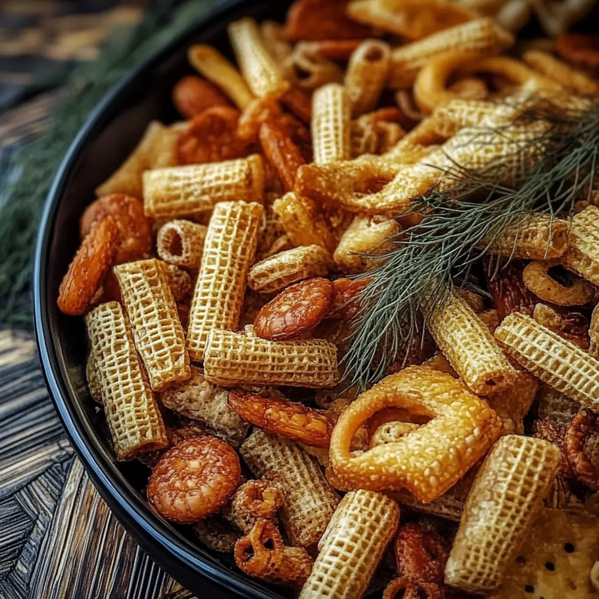 Dill Pickle Chex Mix