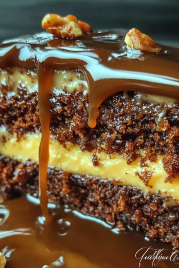 Elegant German Chocolate Glitzertorte