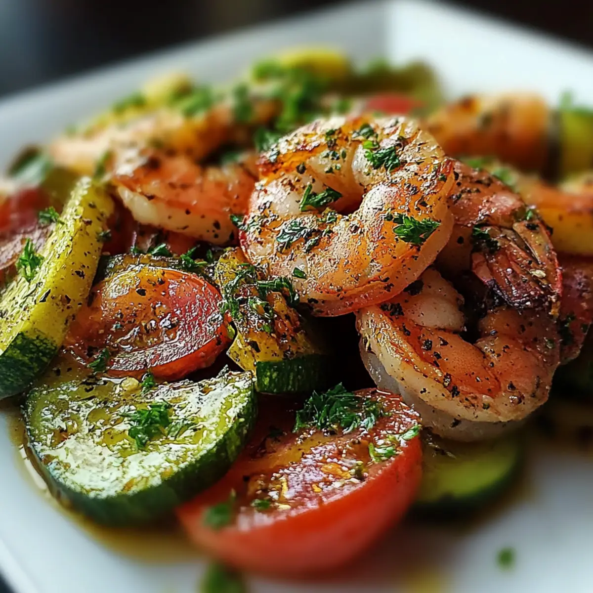 Fresh Cucumber Shrimp Salad