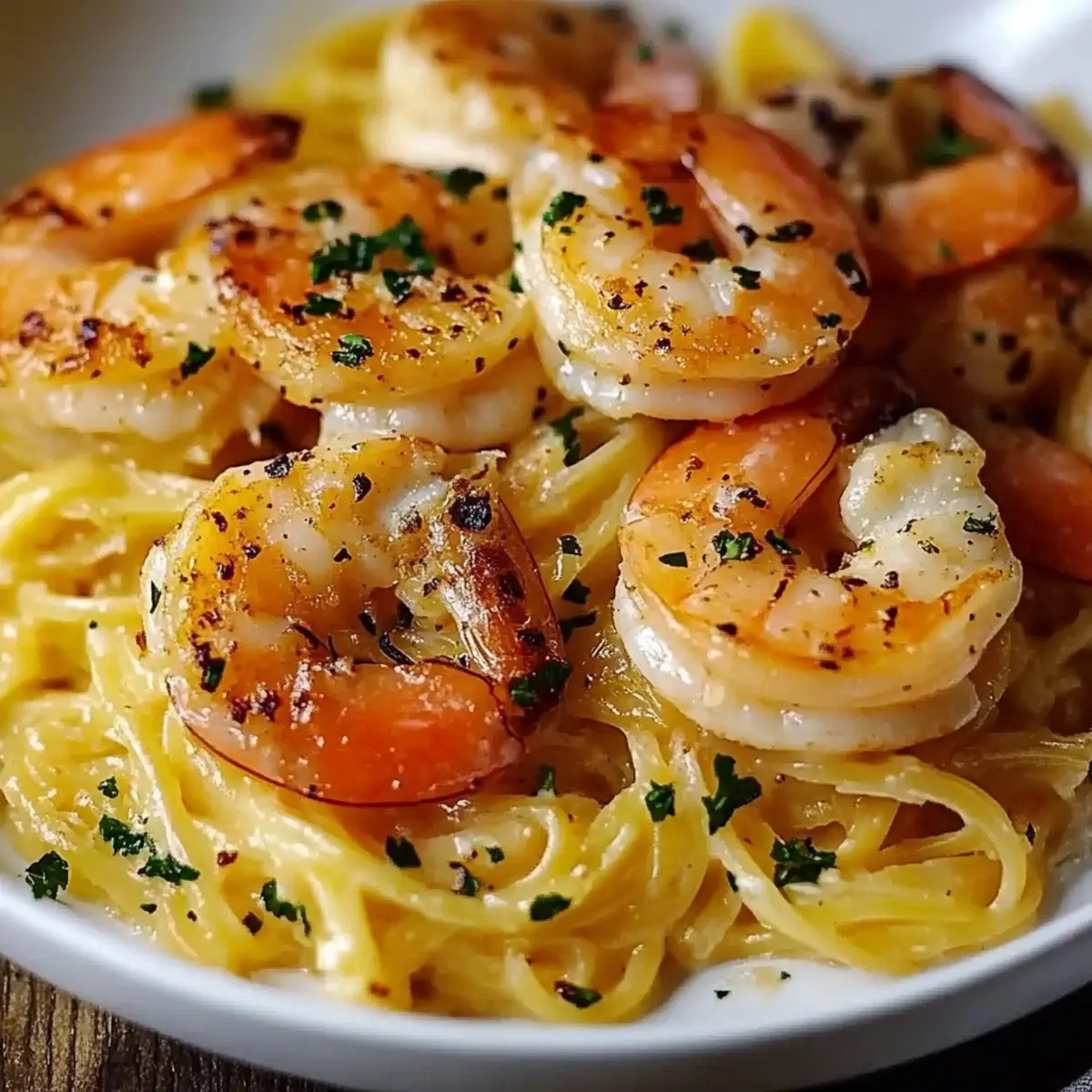 Garlic Butter Shrimp Scampi Pasta