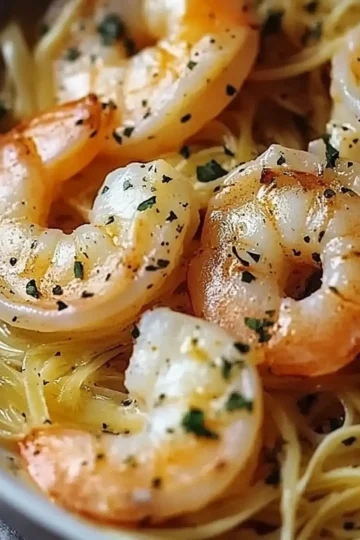 Garlic Butter Shrimp Scampi Pasta