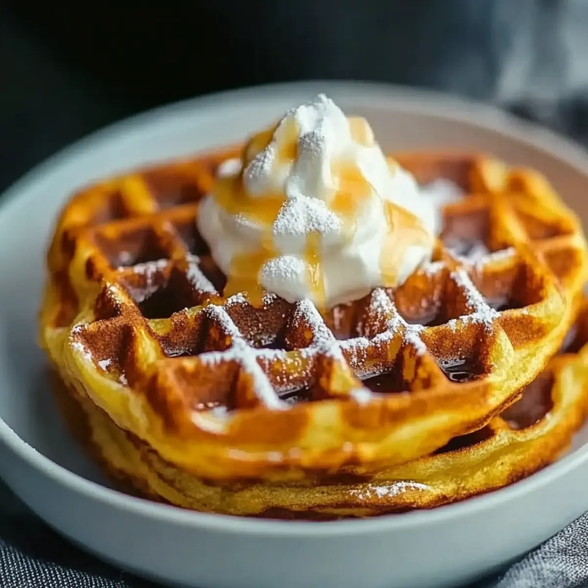 Gluten Free Sweet Potato Waffles