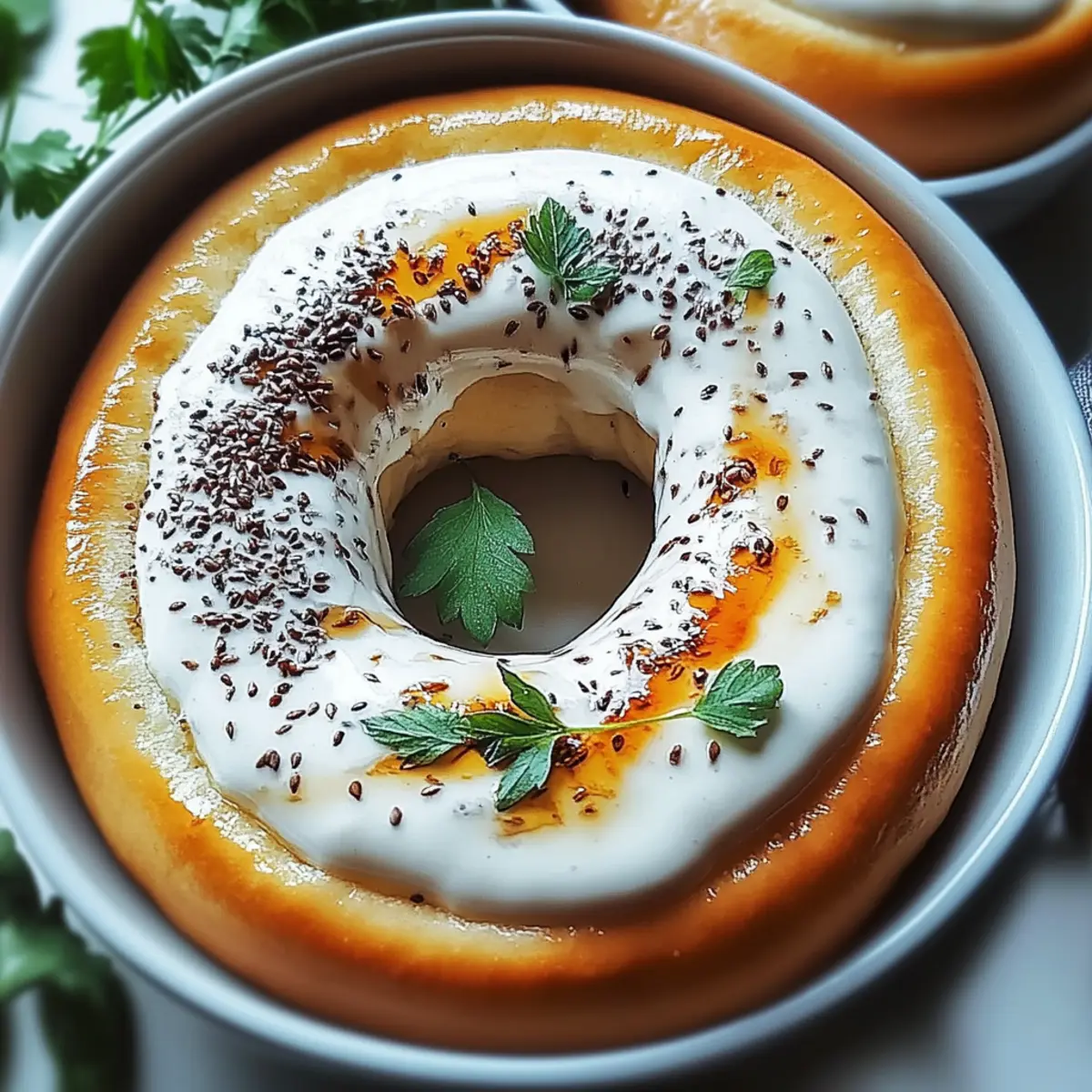Greek Yogurt Bagels