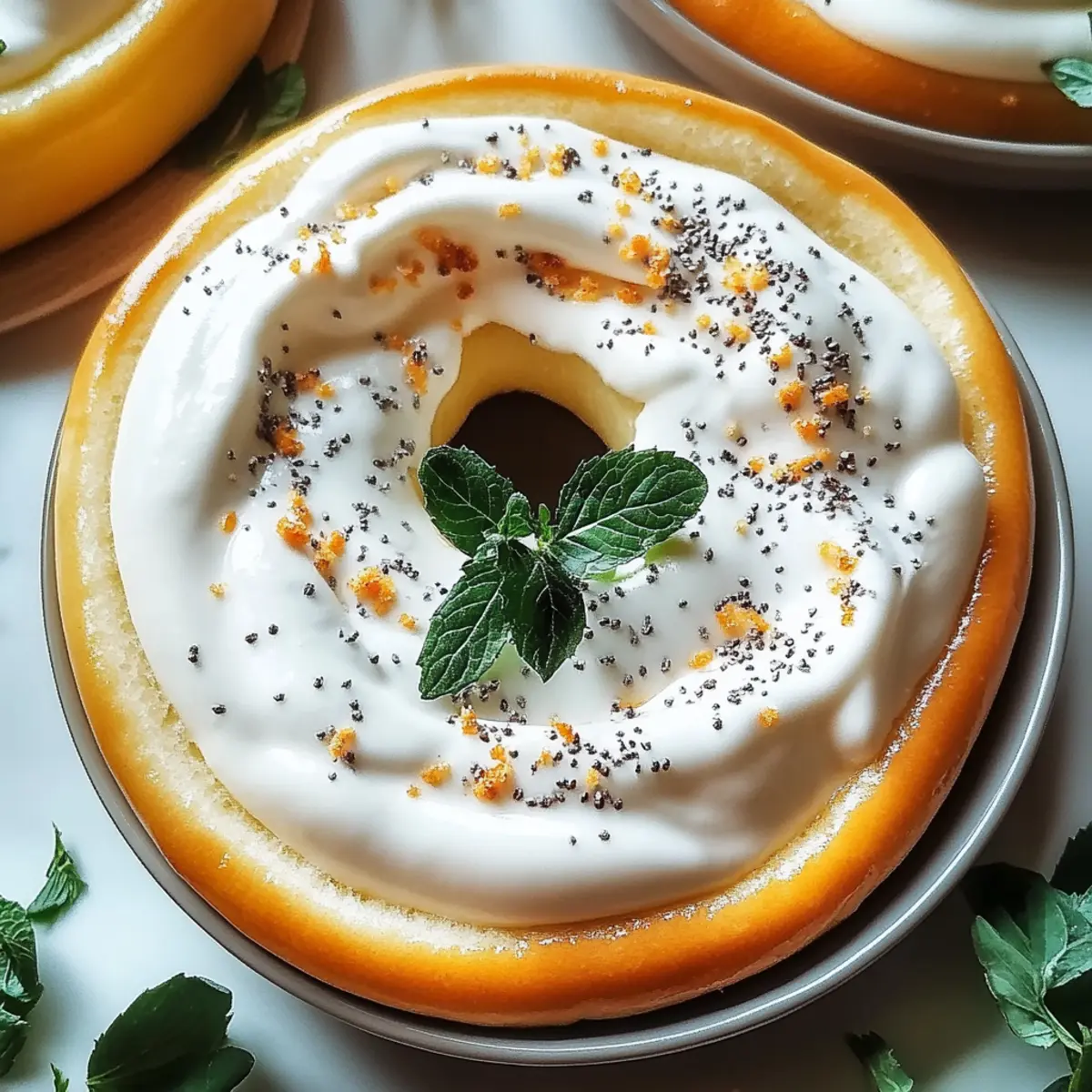 Greek Yogurt Bagels