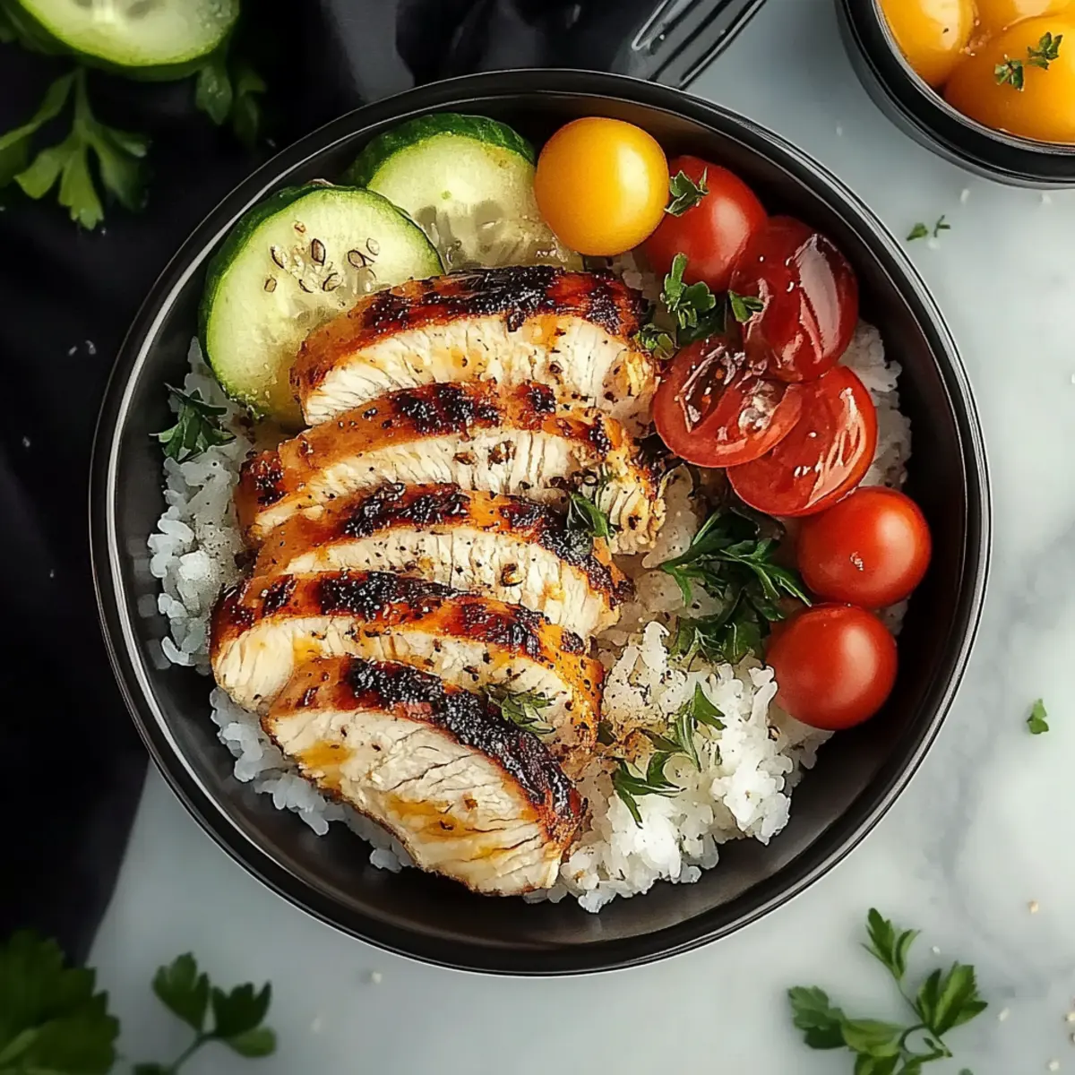 Healthy Greek Chicken Bowls