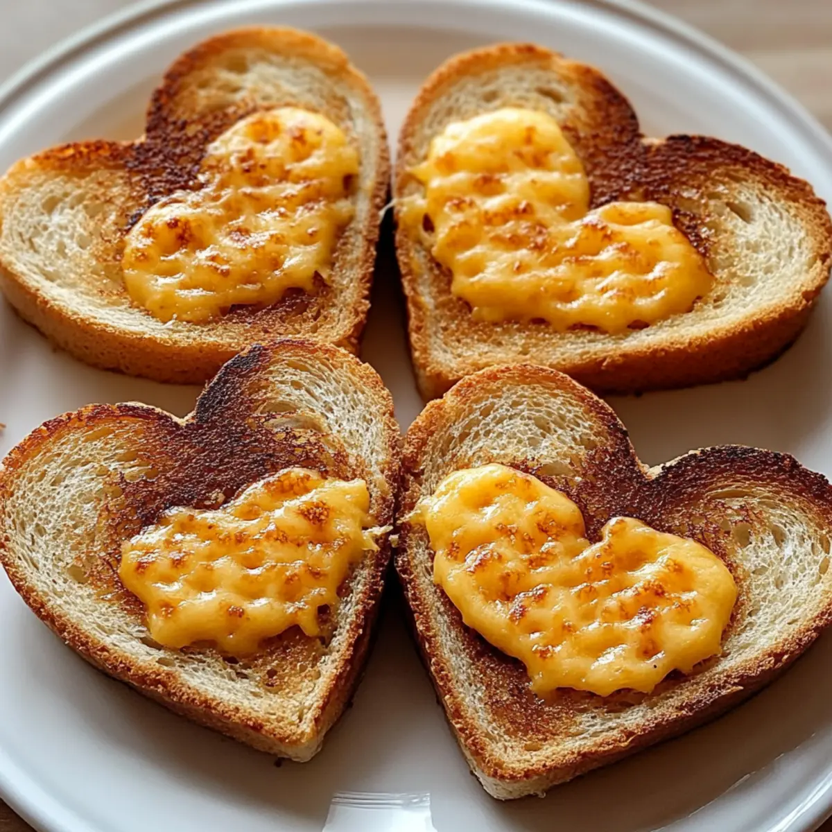 Heart-Shaped Grilled Cheese Dippers