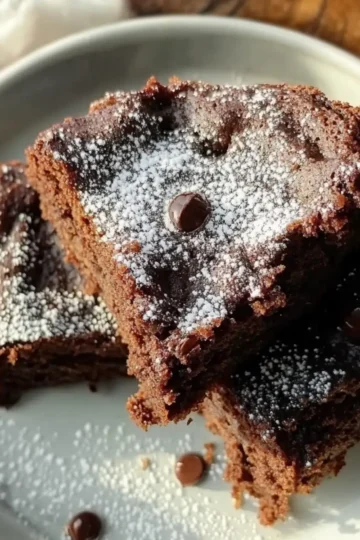 Heart Shaped Brownies
