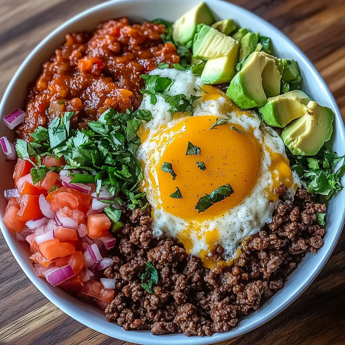 High Protein Ground Beef Power Bowls