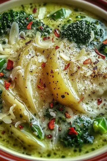 Keto Broccoli Spinach Soup