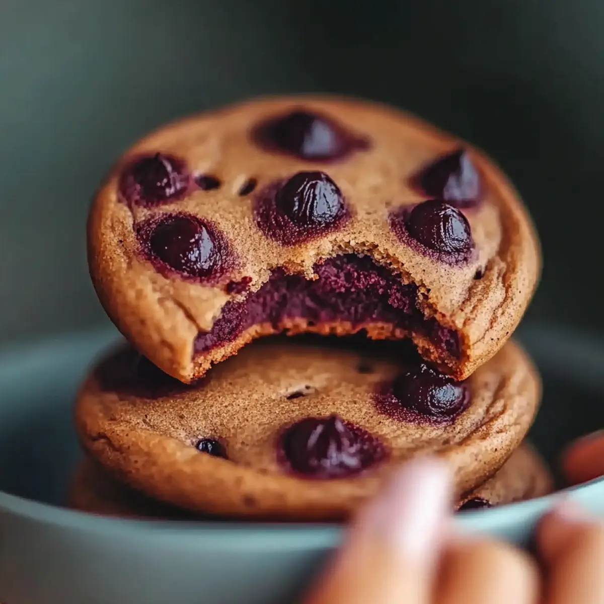 Maraschino Cherry Chocolate Chip Cookies