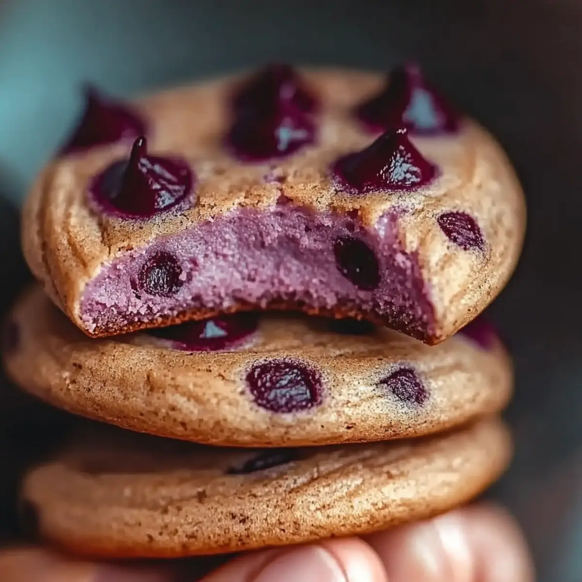 Maraschino Cherry Chocolate Chip Cookies