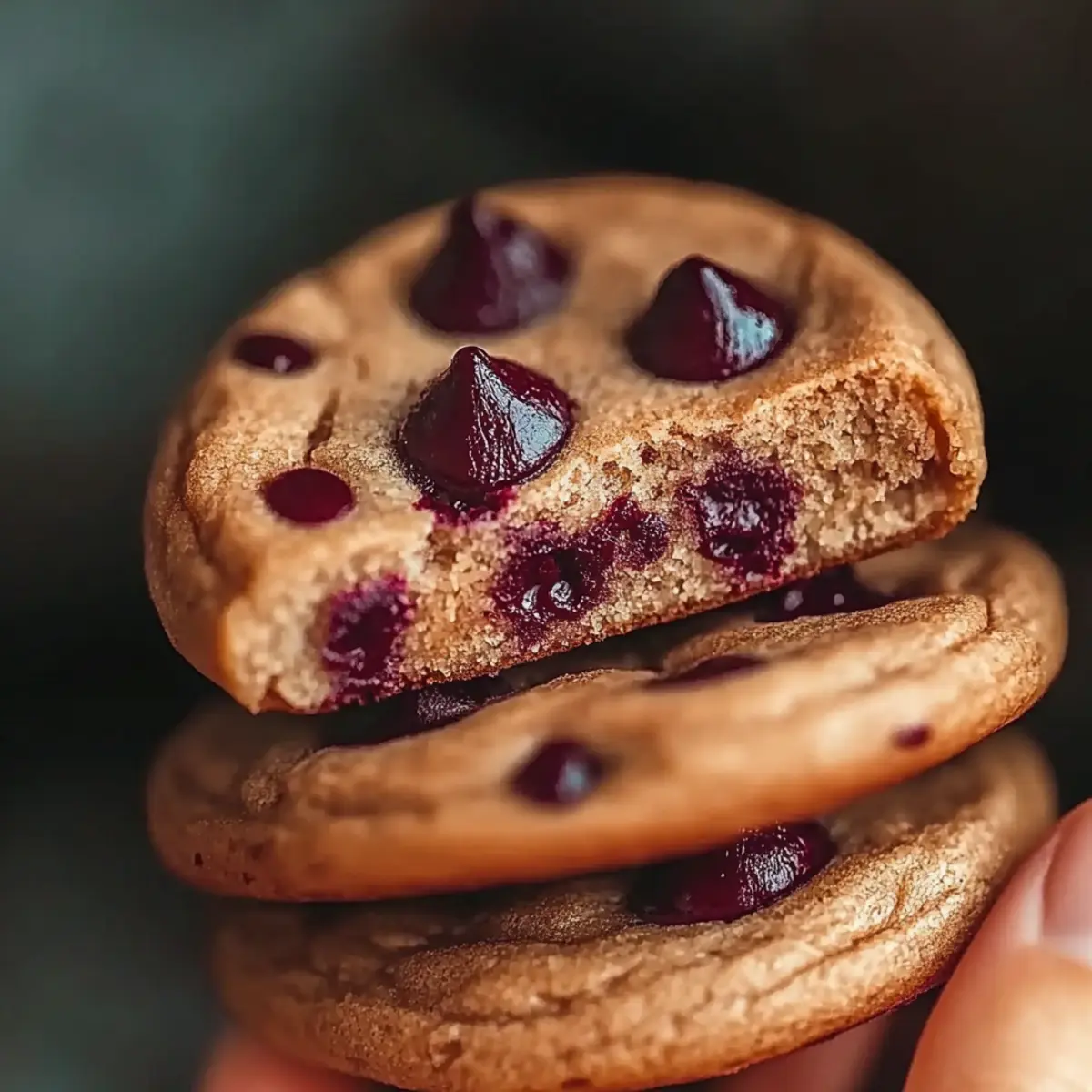 Maraschino Cherry Chocolate Chip Cookies