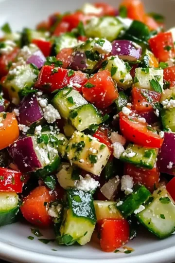 Mediterranean Chopped Salad