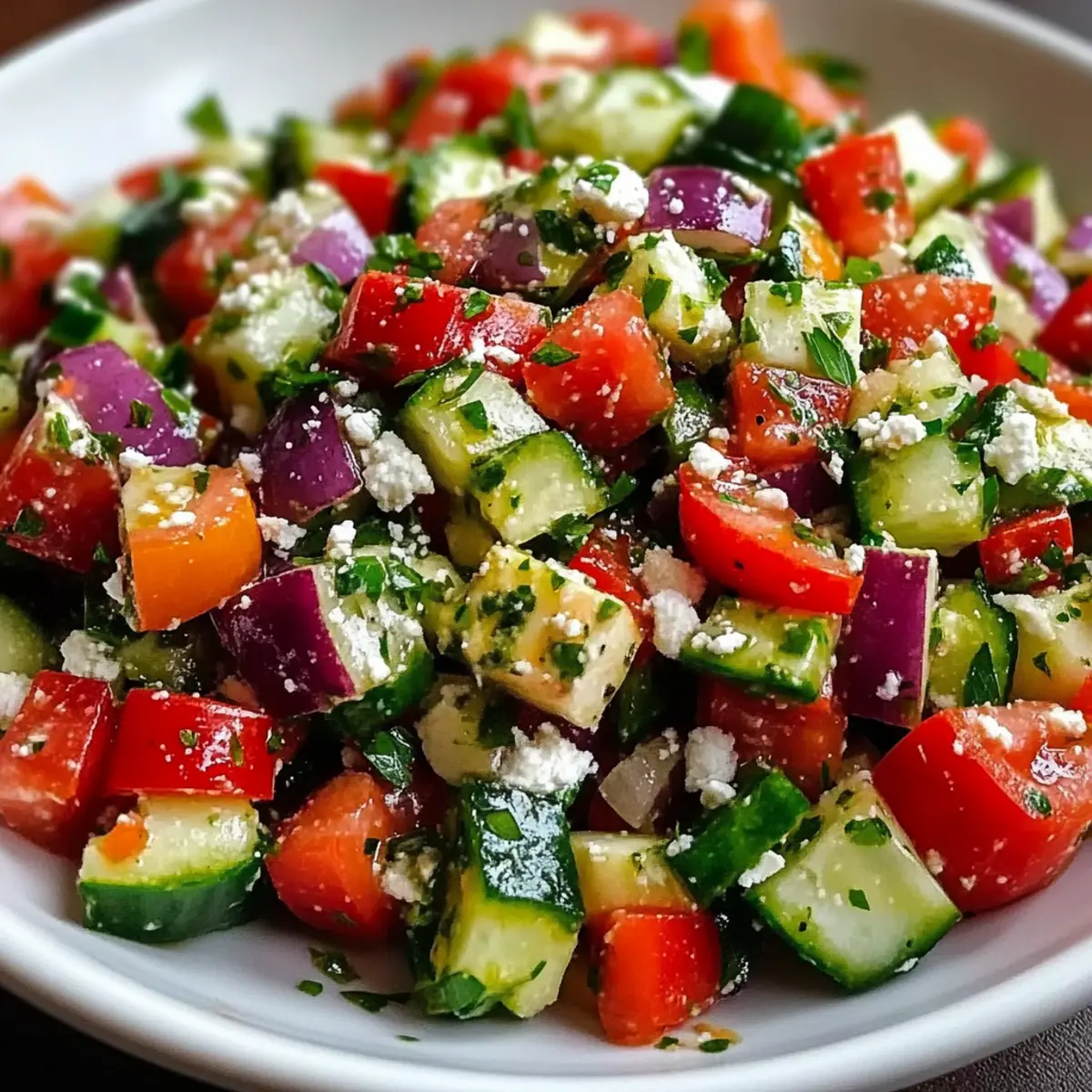 Mediterranean Chopped Salad
