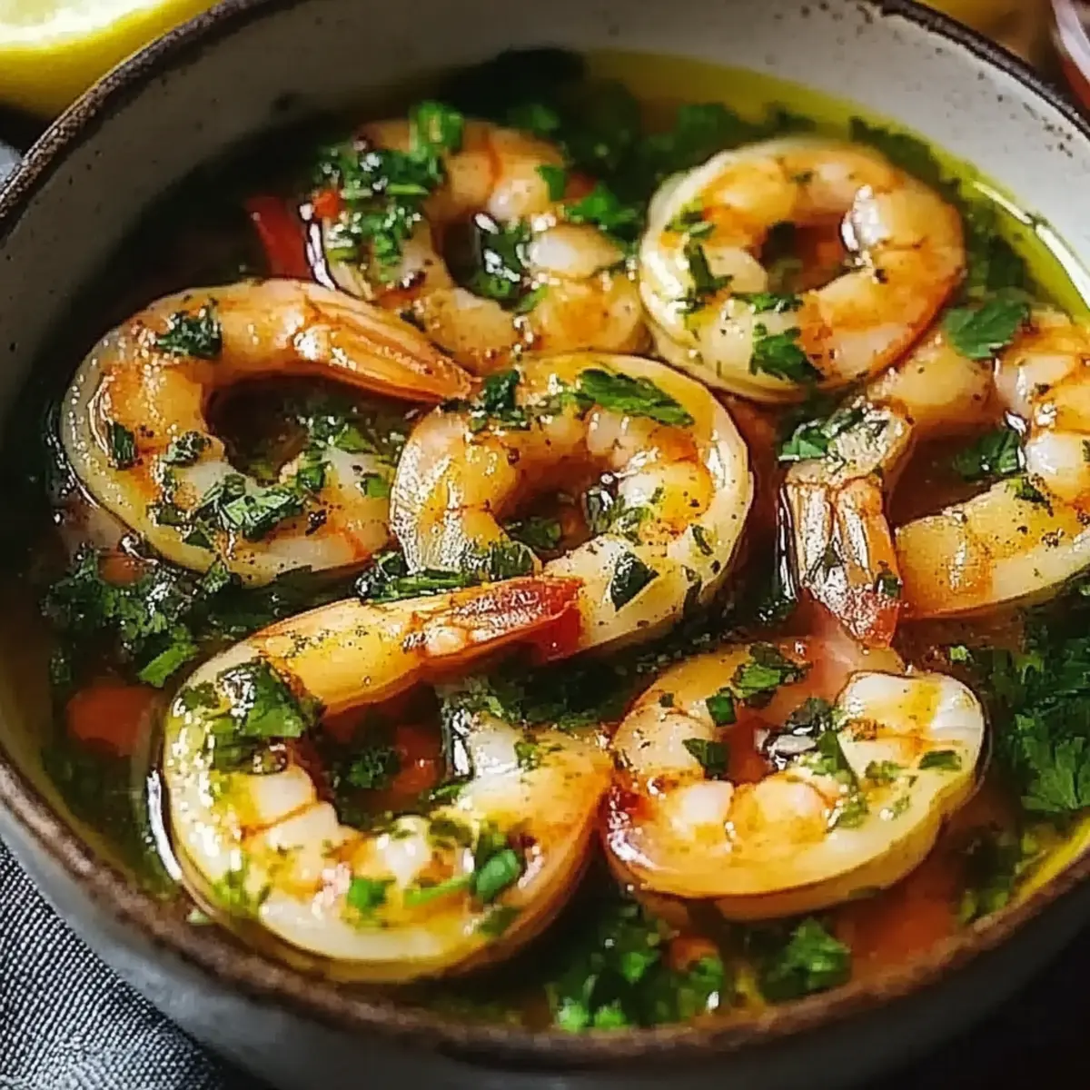Miso-Ginger Lemon Shrimp Detox Broth