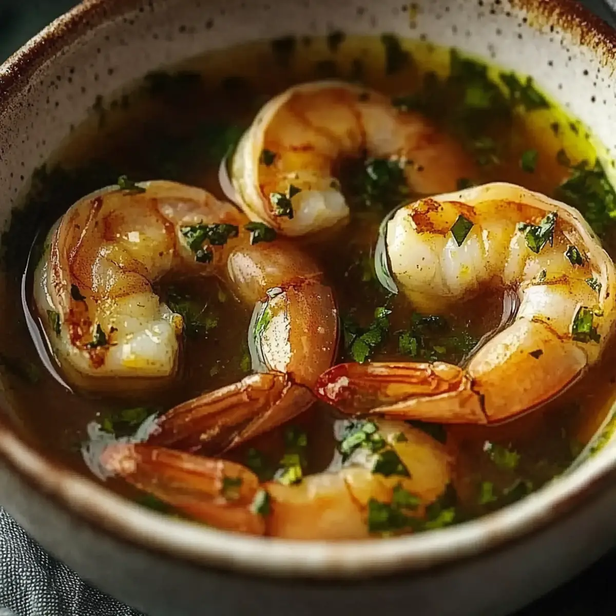 Miso-Ginger Lemon Shrimp Detox Broth