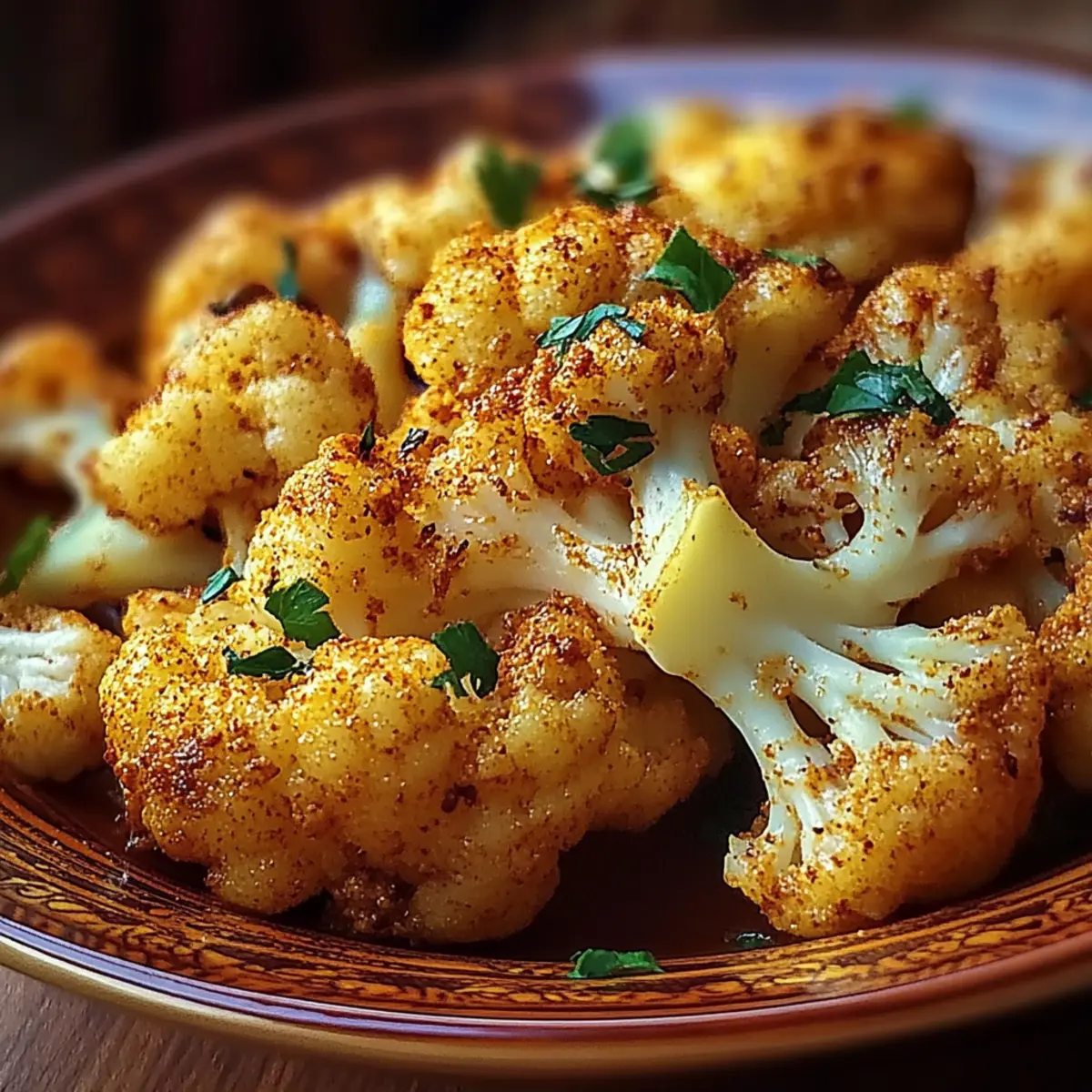Moroccan Cauliflower with Tahini-Honey
