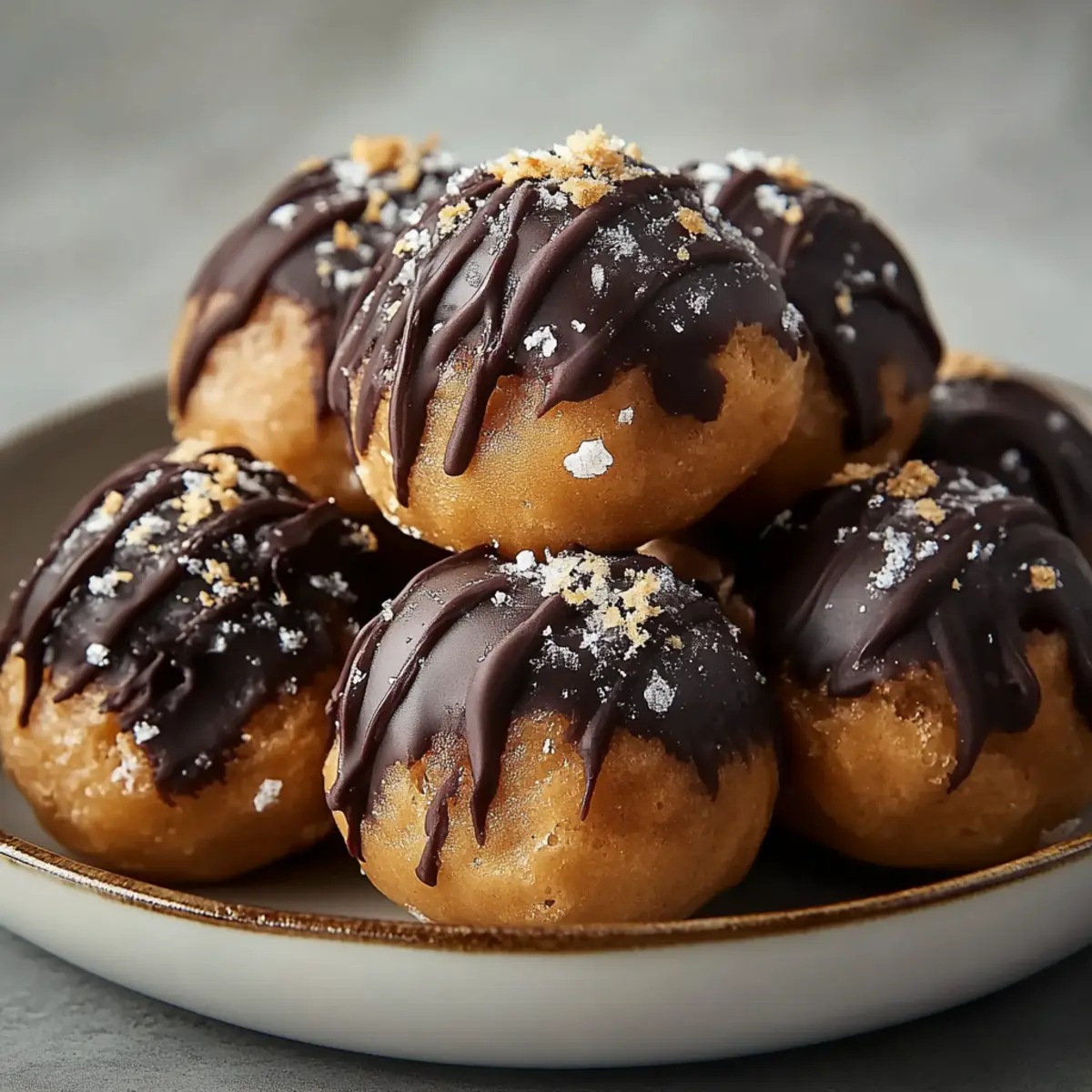 No-Bake Chocolate Peanut Butter Protein Balls